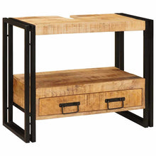 Wastafel Kast met lade Bruin 71 x 33 x 58 cm Massief Mango Hout