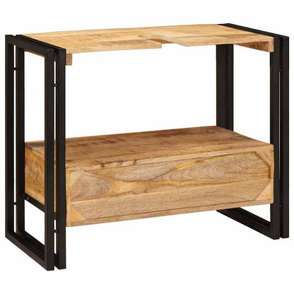 Wastafel Kast met lade Bruin 71 x 33 x 58 cm Massief Mango Hout