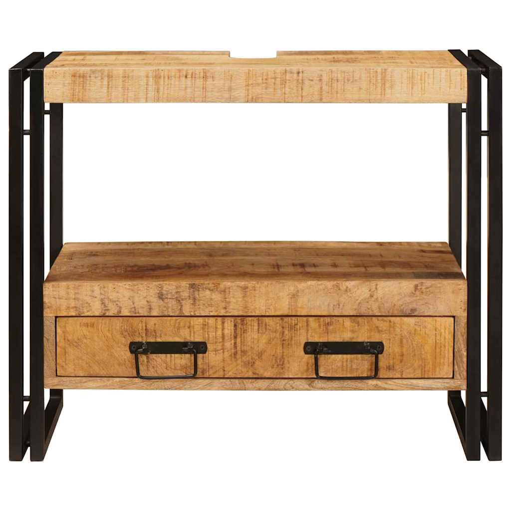 Wastafel Kast met lade Bruin 71 x 33 x 58 cm Massief Mango Hout