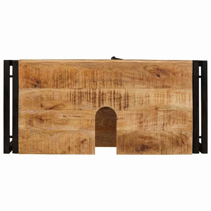 Wastafelonderkast 71 x 33 x 58 cm Massief Mango Hout, Ijzer