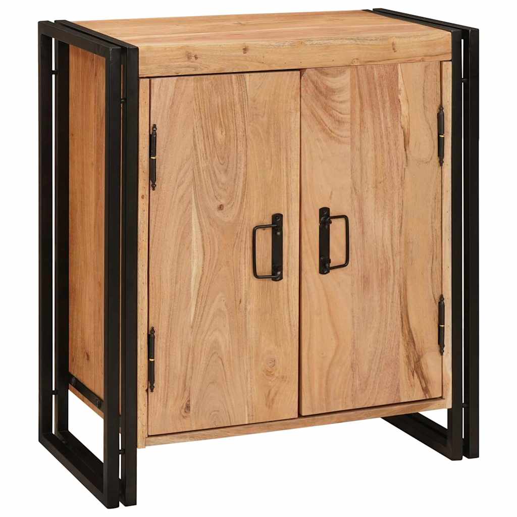 Nachtkastje Bruin 38 x 33 x 58 cm Massief acaciahout