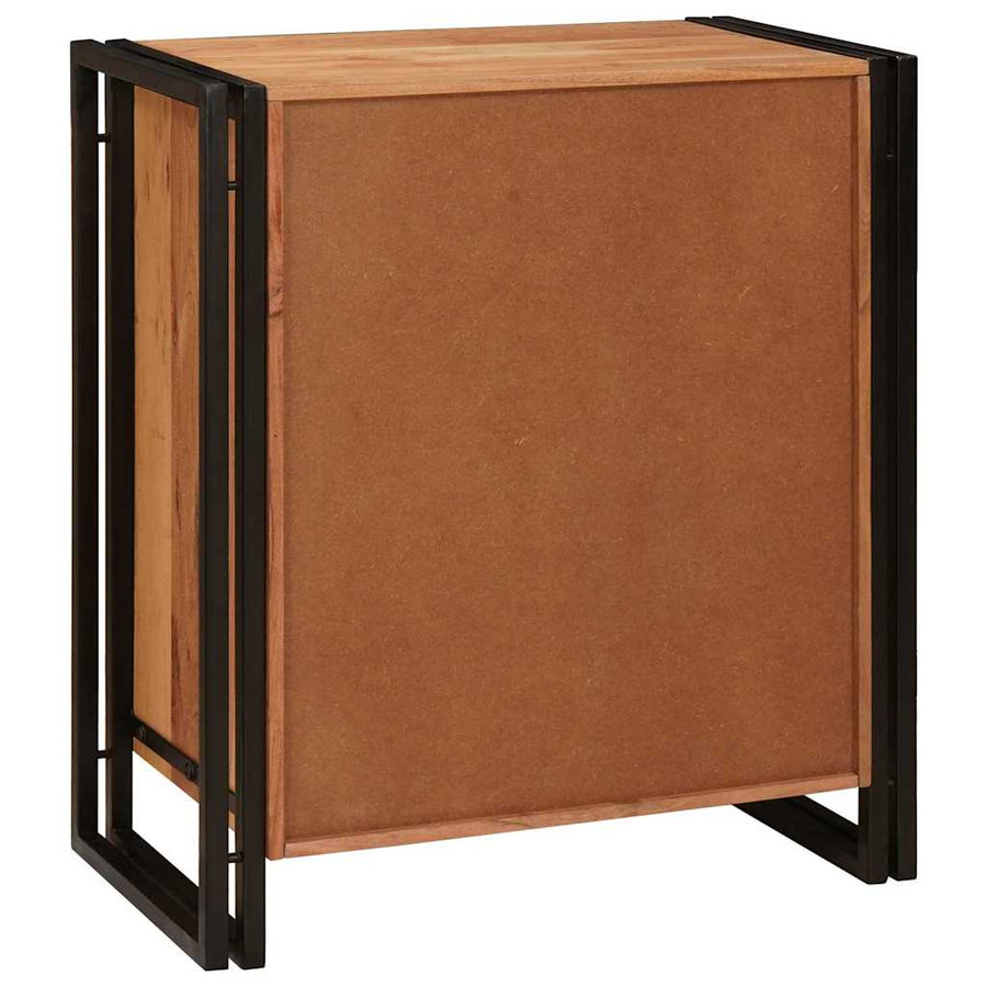 Nachtkastje Bruin 38 x 33 x 58 cm Massief acaciahout