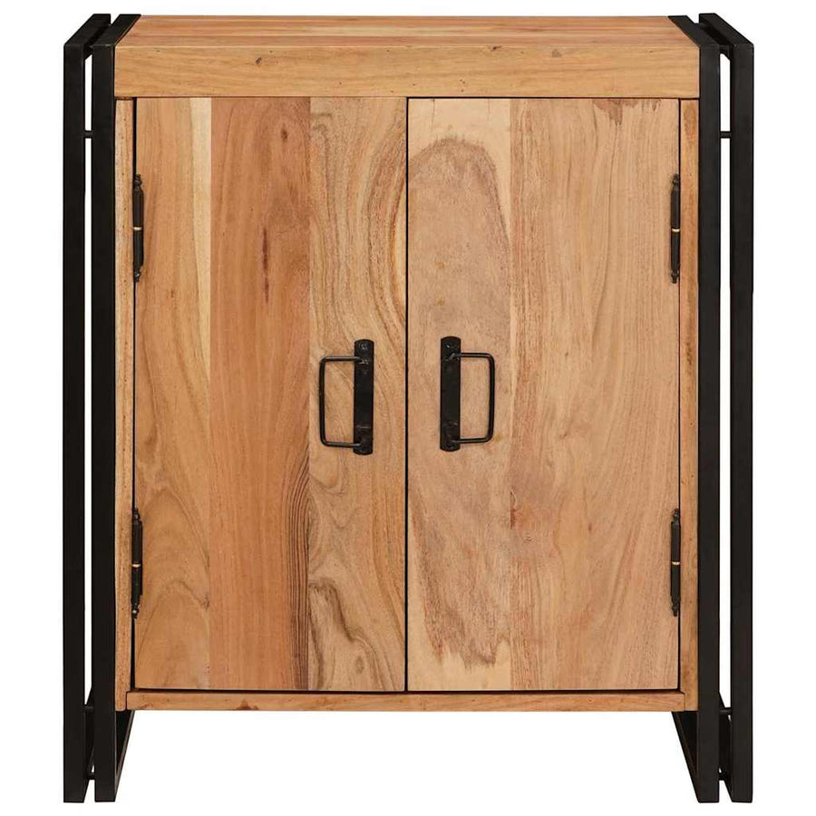 Nachtkastje Bruin 38 x 33 x 58 cm Massief acaciahout