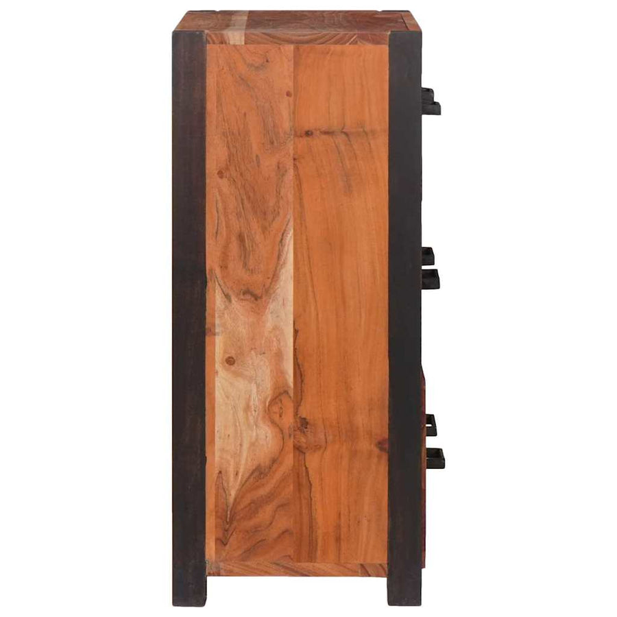 Dressoir 3 pcs Bruin 110 x 30 x 75 cm Massief Acaciahout