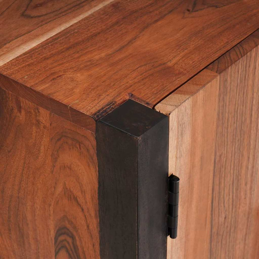 Dressoir 3 pcs Bruin 55 x 30 x 75 cm Massief acaciahout