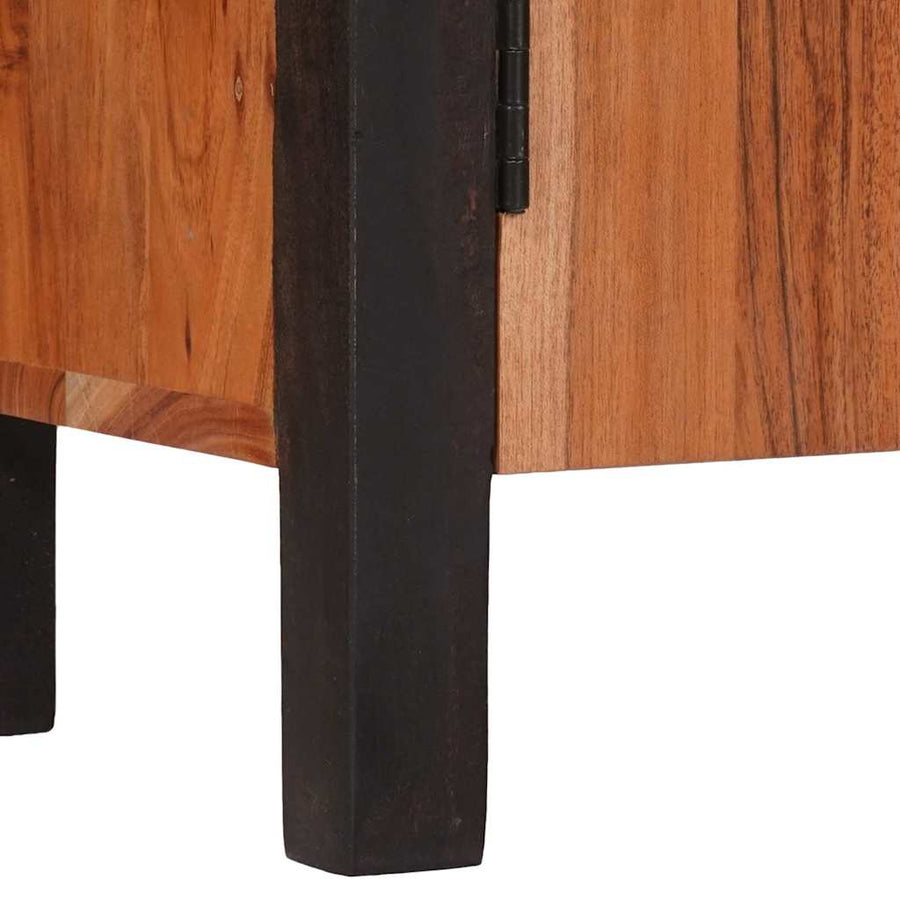 Dressoir 3 pcs Bruin 55 x 30 x 75 cm Massief acaciahout