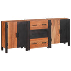 Dressoir 55x30x75 cm massief acaciahout bruin