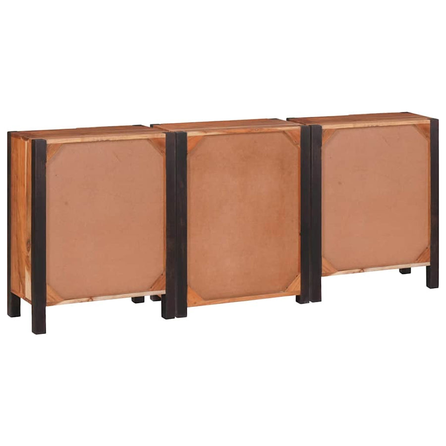 Dressoir 3 pcs Bruin 55 x 30 x 75 cm Massief acaciahout