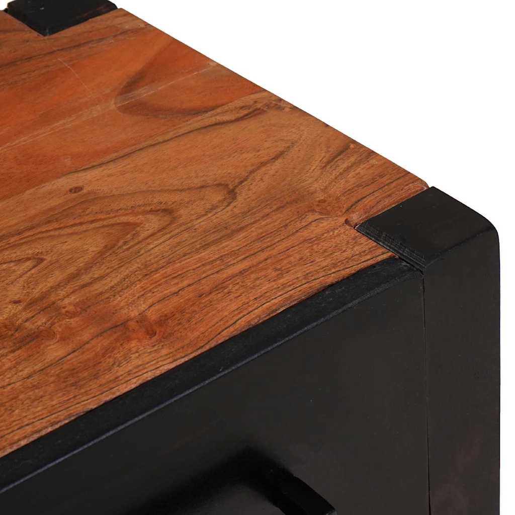Dressoir 2 pcs Bruin 110 x 30 x 75 cm Massief acaciahout