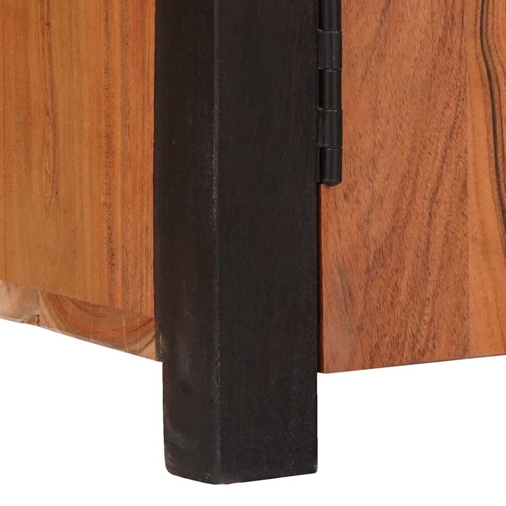 Dressoir 2 pcs Bruin 110 x 30 x 75 cm Massief acaciahout