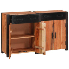 Dressoir 2 pcs Bruin 110 x 30 x 75 cm Massief acaciahout