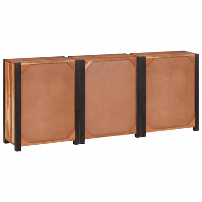 Dressoir 3 pcs Bruin 165 x 30 x 75 cm Massief Acaciahout