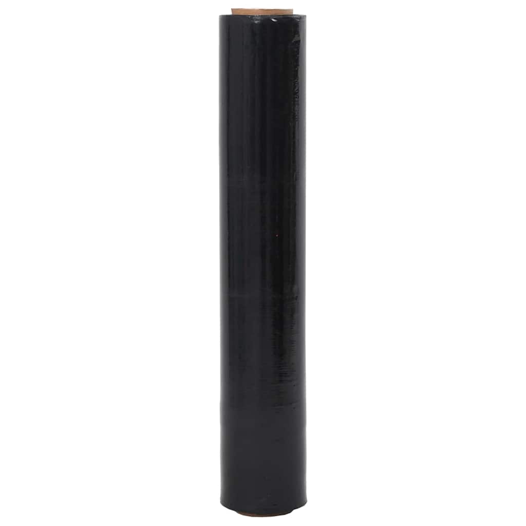 Stretchfilm 2 st 20 μm 50 cm x 150 m zwart