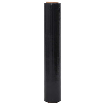 Stretchfilm 2 st 20 μm 50 cm x 150 m zwart