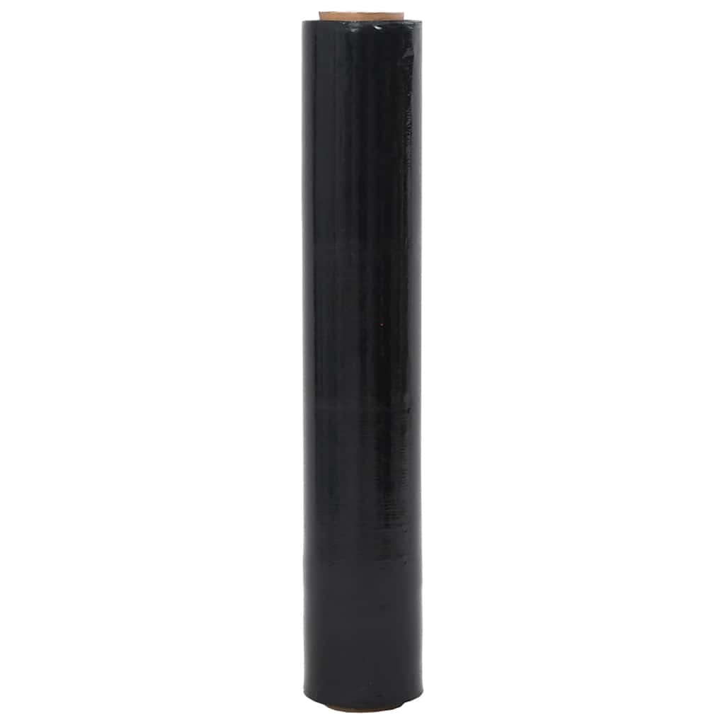 Stretchfilm 2 st 30 μm 50 cm x 150 m zwart