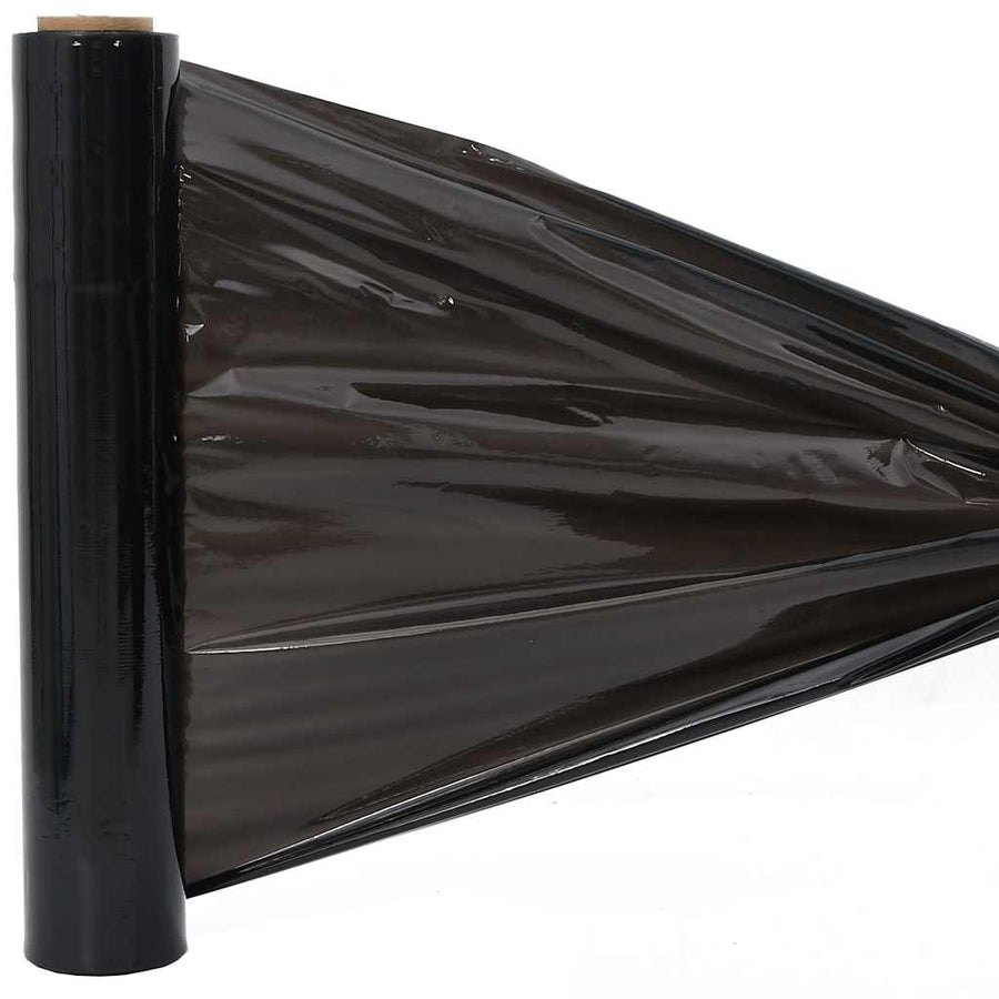 Stretchfilm 6 st 23 μm 50 cm x 150 m zwart