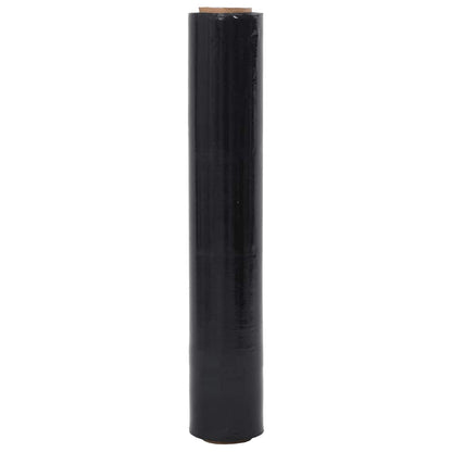 Stretchfilm 6 st 30 μm 50 cm x 150 m zwart