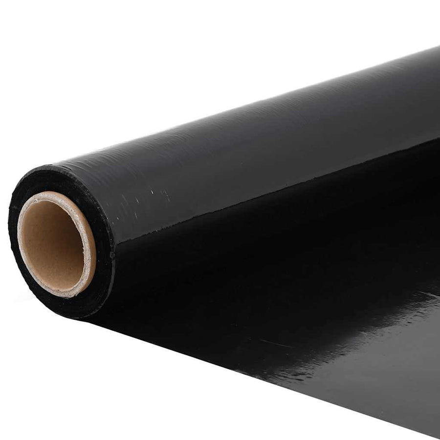 Stretchfilm 6 st 30 μm 50 cm x 150 m zwart
