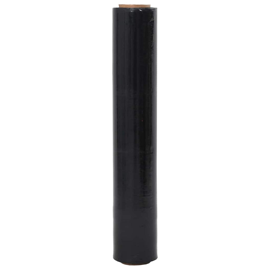 Stretchfilm 2 st 17 μm 50 cm x 300 m zwart