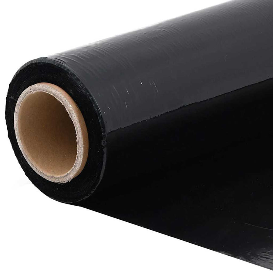 Stretchfilm 2 st 17 μm 50 cm x 300 m zwart