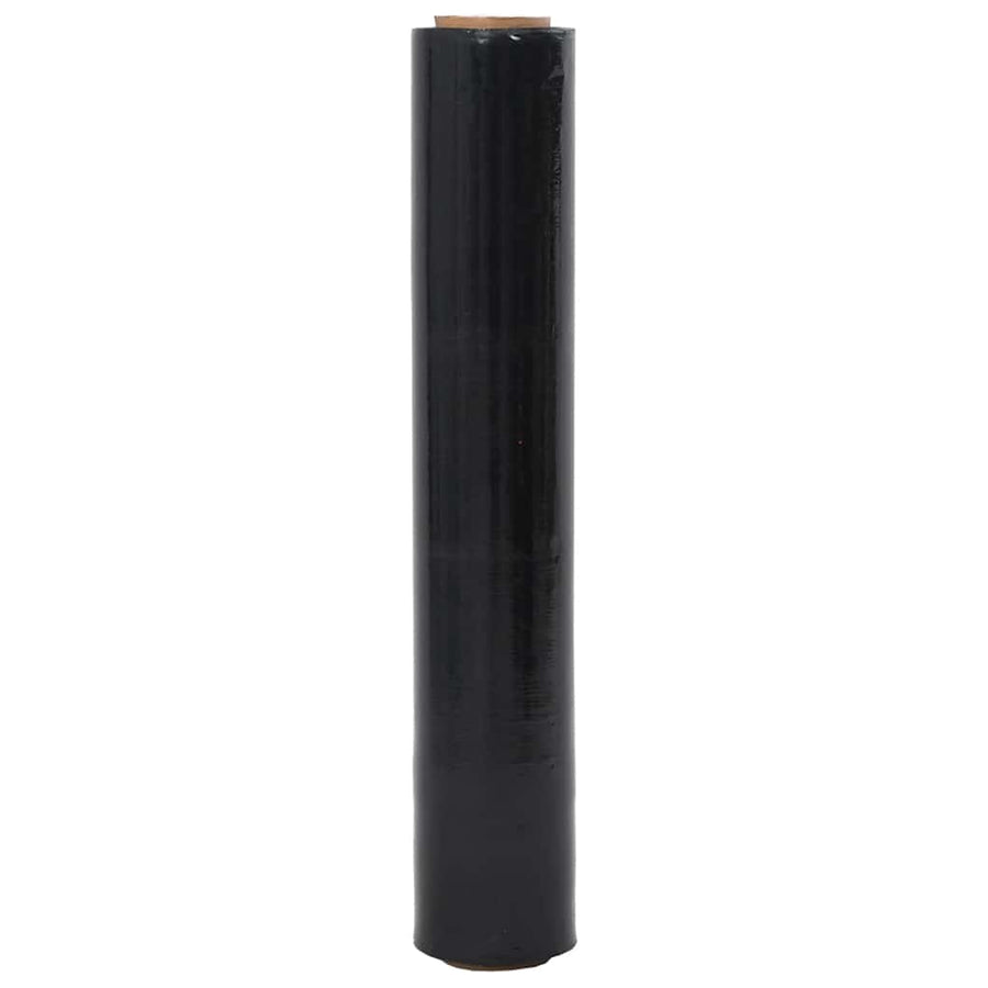 Stretchfilm 2 st 20 μm 50 cm x 300 m zwart