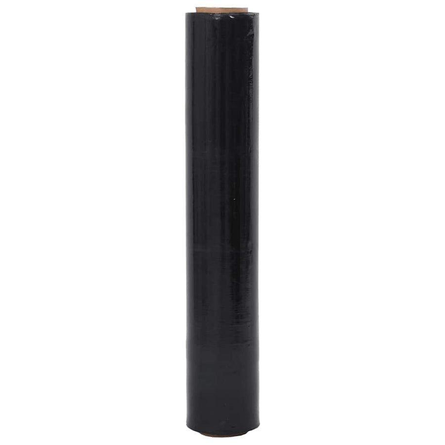 Stretchfilm 6 st 20 μm 50 cm x 300 m zwart