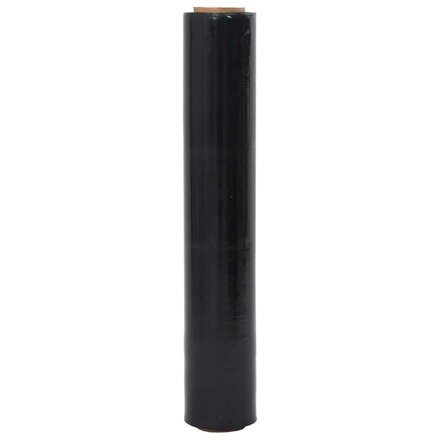 Stretchfilm 6 st 23 μm 50 cm x 300 m zwart