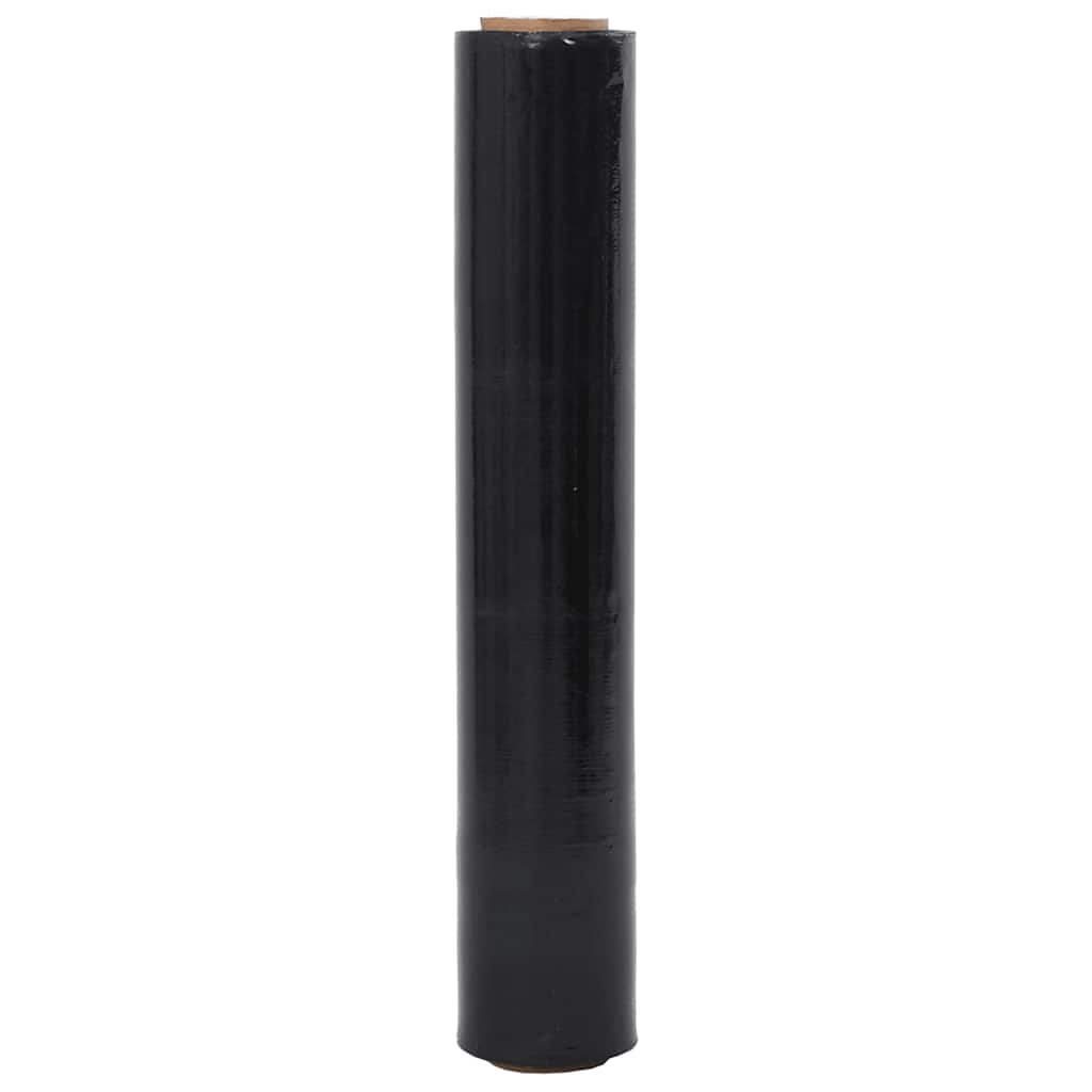 Stretchfilm 6 st 30 μm 50 cm x 300 m zwart