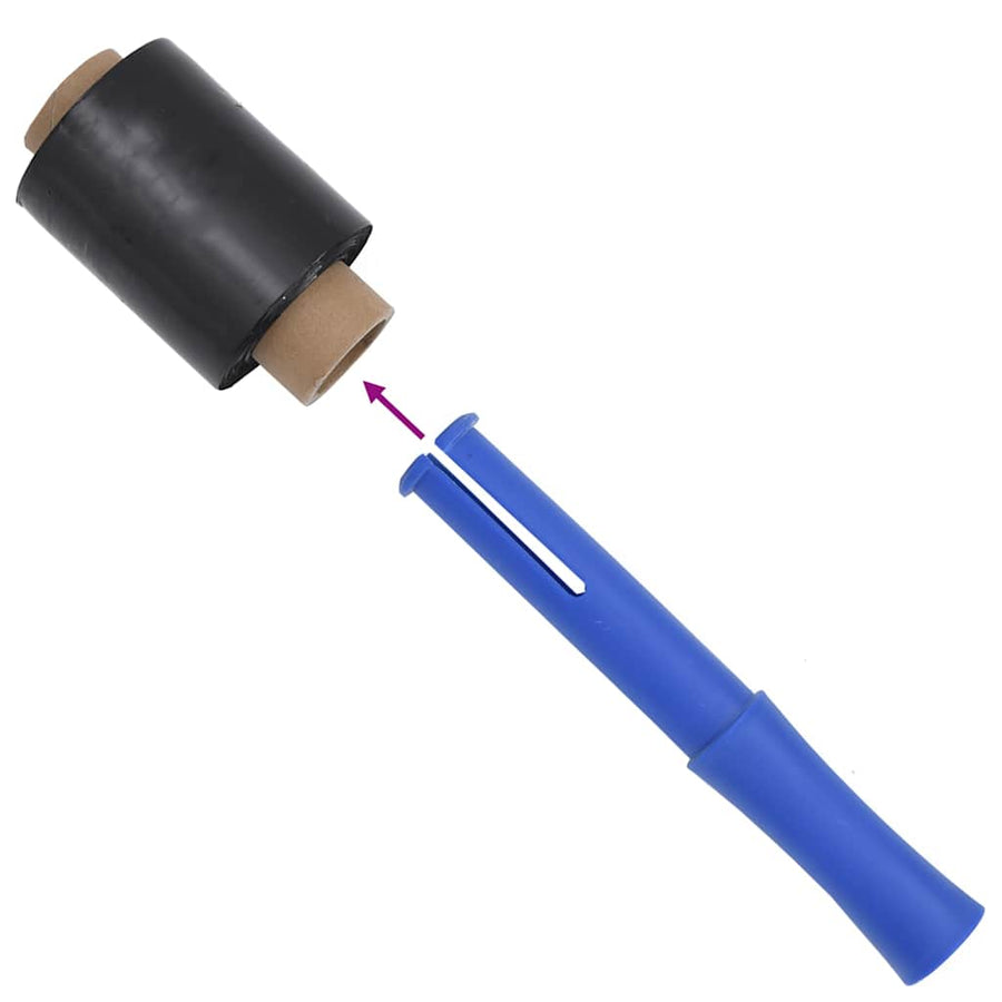 Stretchfolies 50 stuks zwart 23 µm 10 cm x 150 m