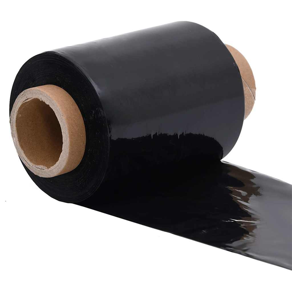 Stretchfolies 50 stuks zwart 23 µm 10 cm x 150 m