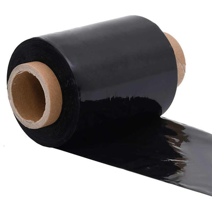 Stretchfolies 50 stuks zwart 23 µm 10 cm x 150 m