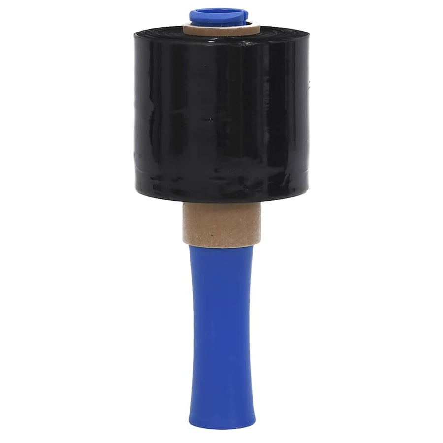 Stretchfolies 10 stuks zwart 23 µm 10 cm x 300 m