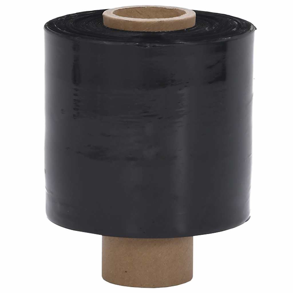 Stretchfolies 10 stuks zwart 23 µm 10 cm x 300 m