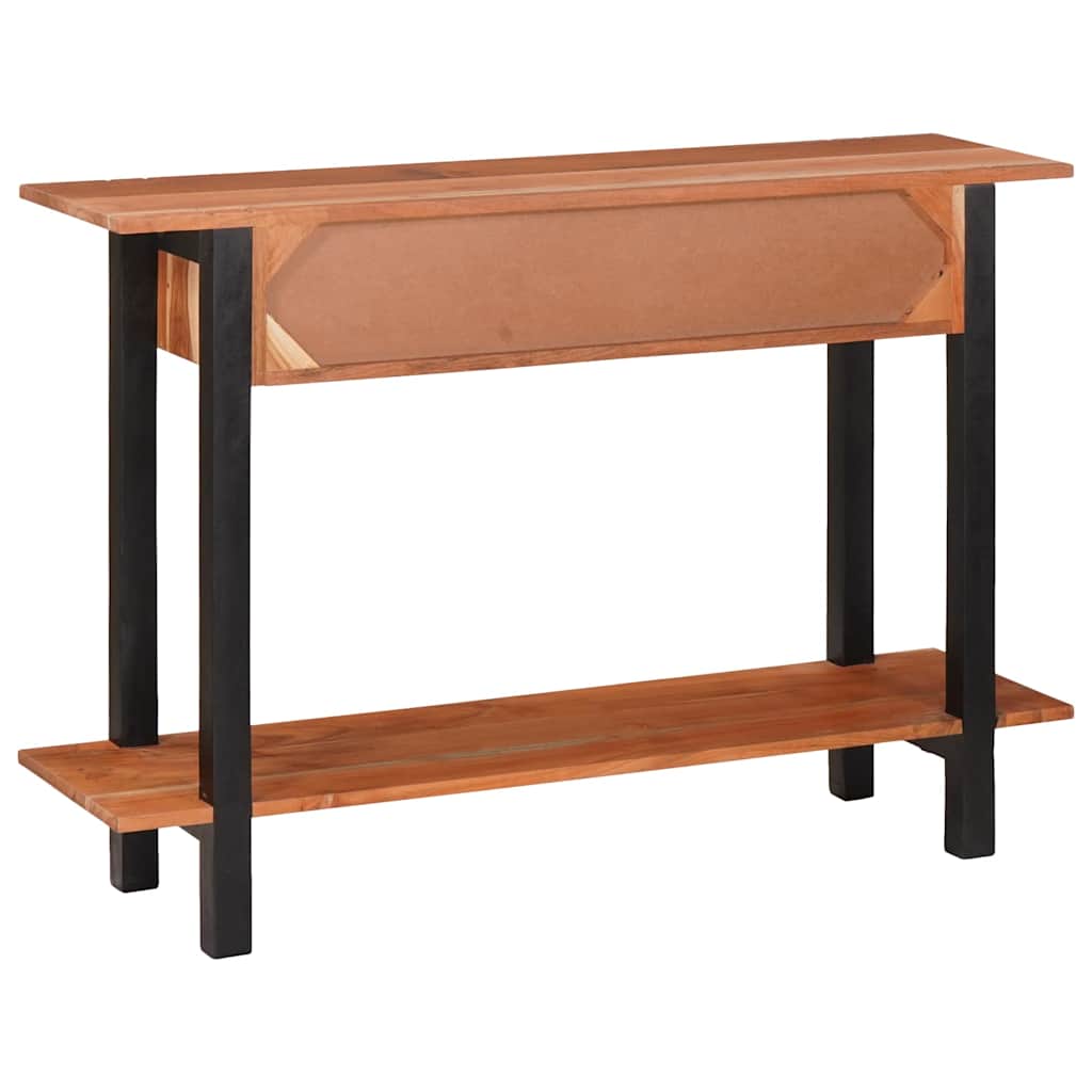Wandtafel met lade Bruin 110 x 30 x 75 cm Massief acaciahout