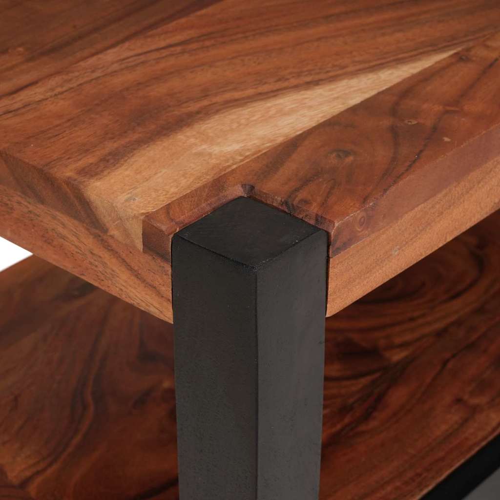 Mediakast met lade Bruin 110 x 30 x 40 cm Massief Acaciahout