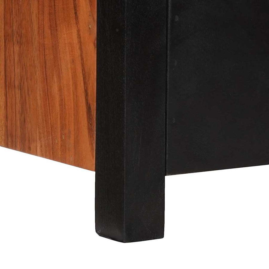 Mediakast met lade Bruin 110 x 30 x 40 cm Massief Acaciahout