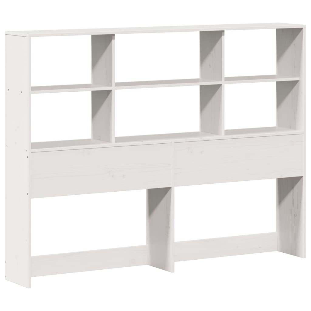 Bed Met Boekenkast Zonder Matras Grenenhout 160 x 200 cm