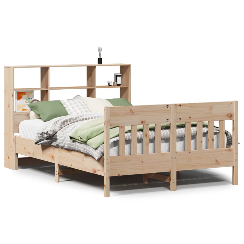 Bedframe zonder matras massief grenenhout 150x200 cm