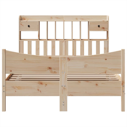 Bedframe zonder matras massief grenenhout 140x200 cm
