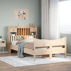 Bedframe massief grenenhout 135x190 cm