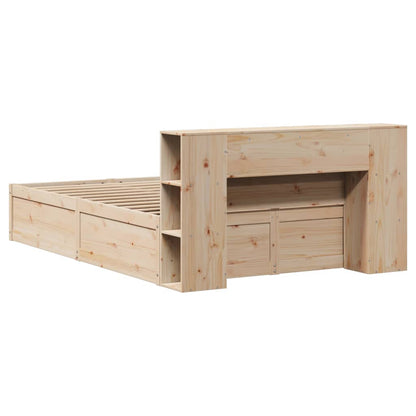 Bedframe zonder matras massief grenenhout 140x200 cm