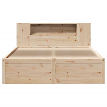 Bedframe zonder matras massief grenenhout 135x190 cm