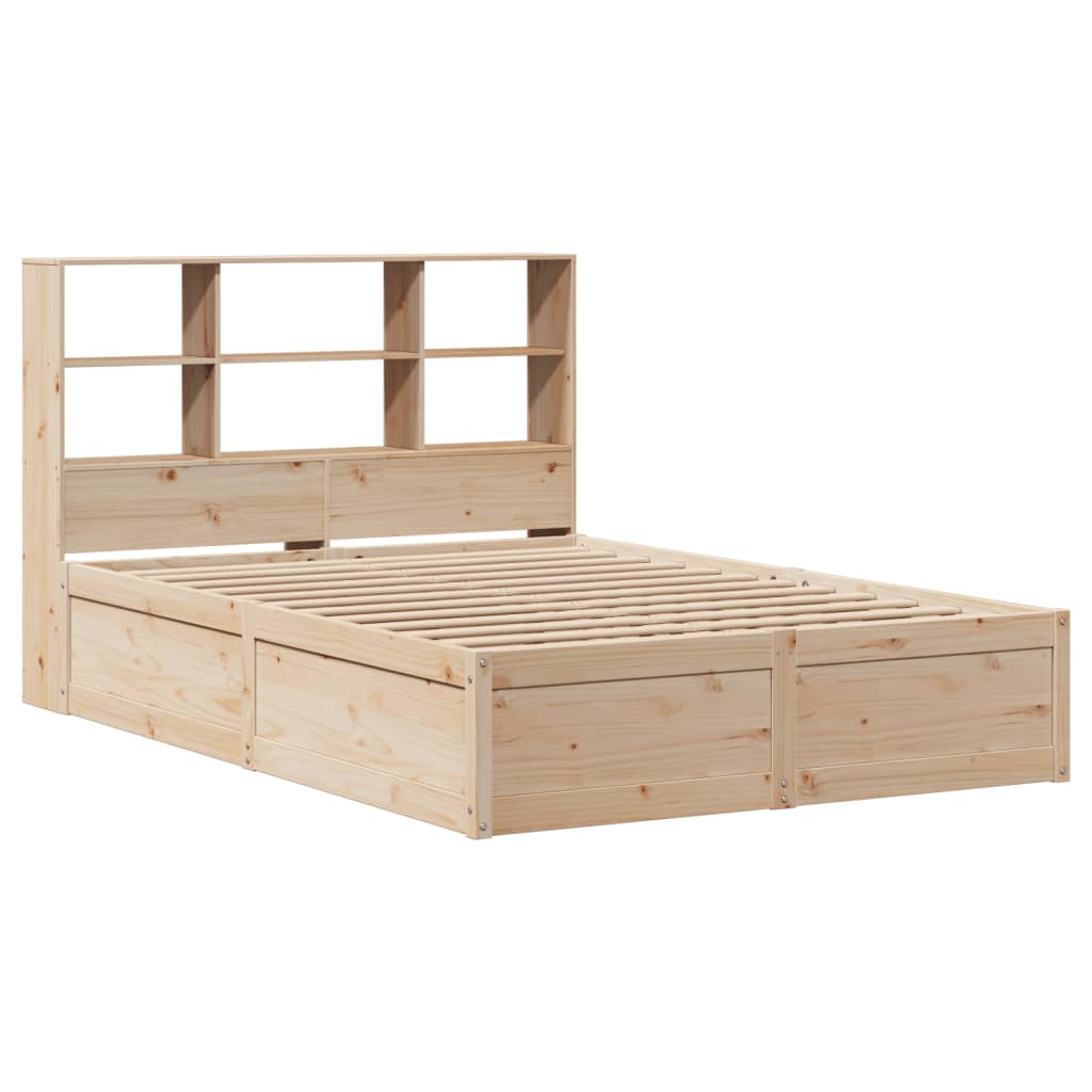 Bedframe zonder matras massief grenenhout 150x200 cm