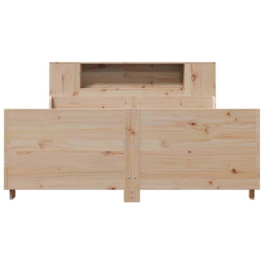 Bedframe zonder matras massief grenenhout 160x200 cm