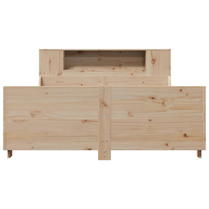 Bedframe zonder matras massief grenenhout 135x190 cm