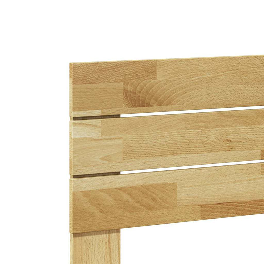 Hoofdbord 75 cm massief hout eiken