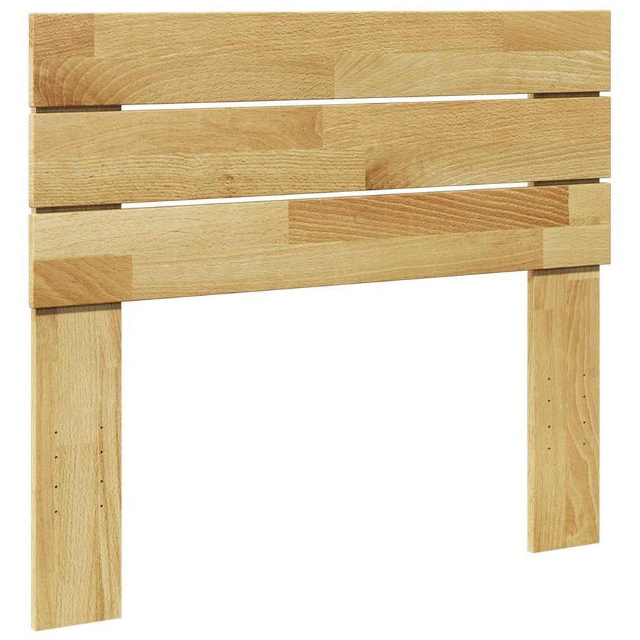 Hoofdbord 90 cm massief hout eiken