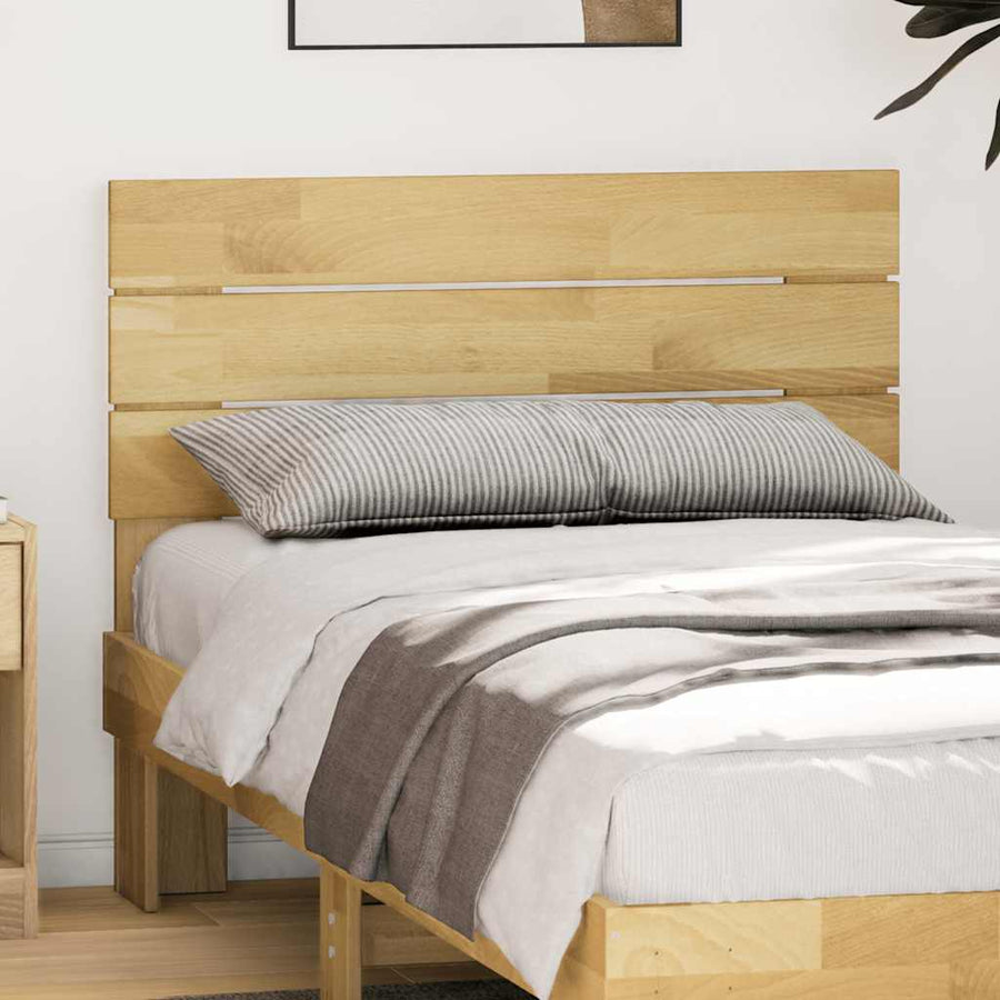 Hoofdbord 90 cm massief hout eiken