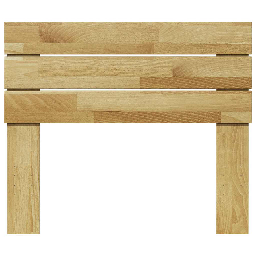 Hoofdbord 90 cm massief hout eiken
