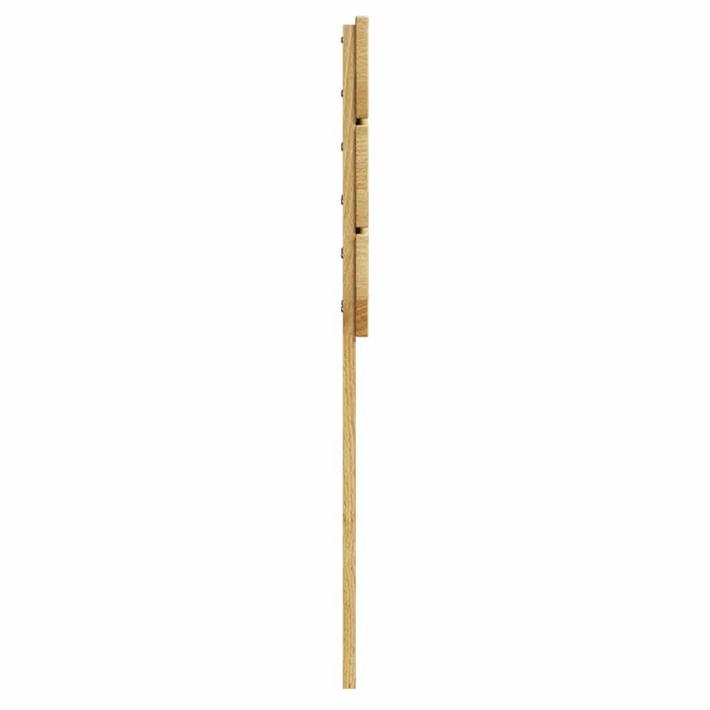 Hoofdbord 90 cm massief hout eiken